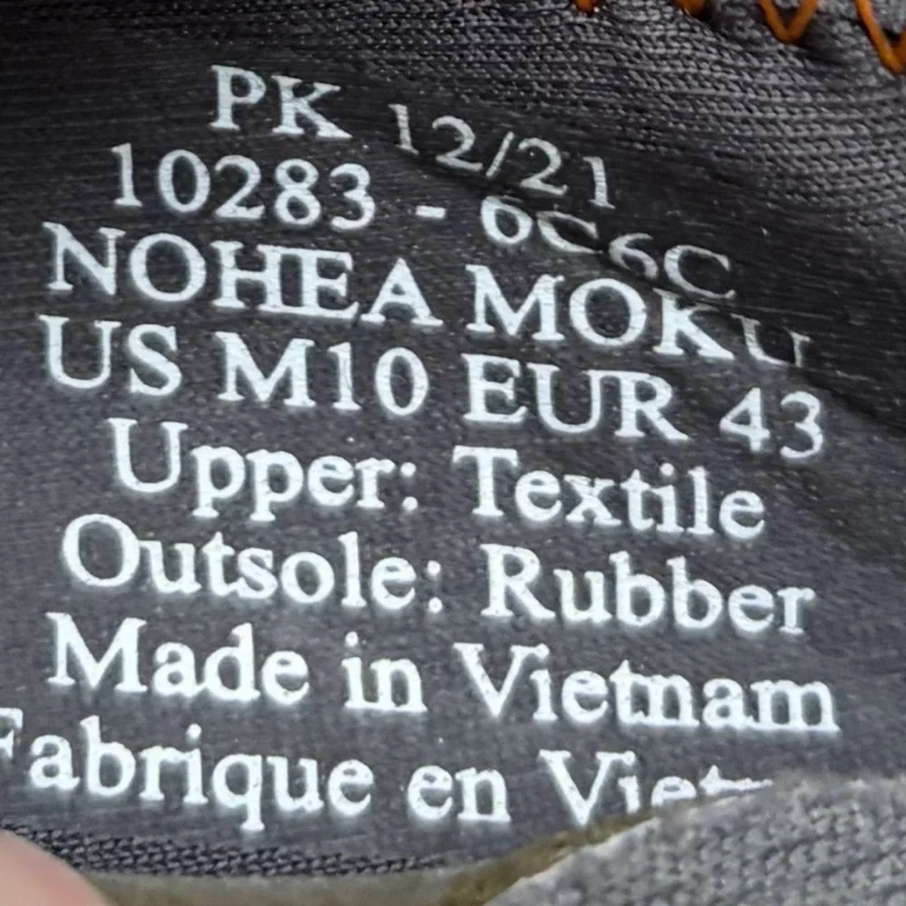 OluKai Nohea‎ Moku Men's Two-Tone Gray Sneakers Sz 10